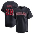 MATTH C.Guardians #28 Tanner Bibee Player Navy Limited Home Game Stitched Jerseys