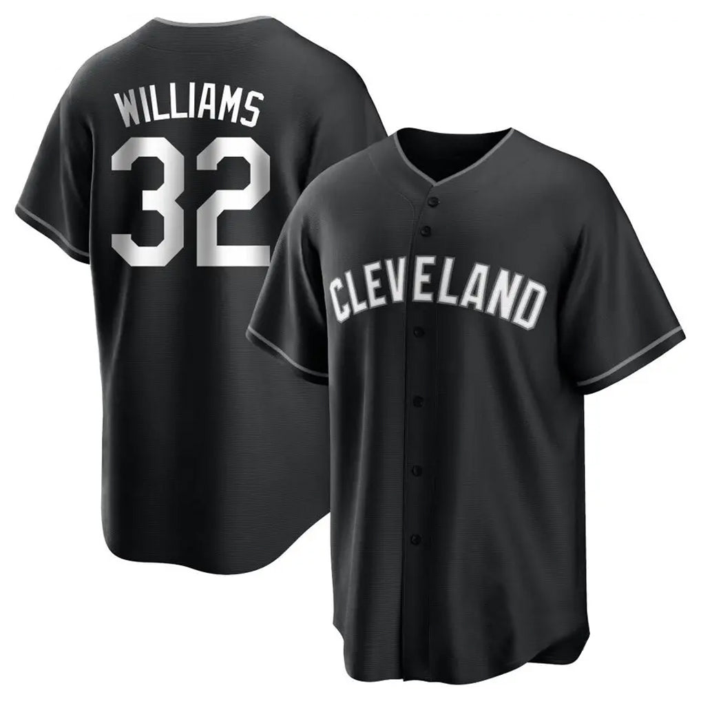MATTH C.Guardians #32 Gavin Williams Player Black Home Game Stitched Jerseys