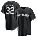 MATTH C.Guardians #32 Gavin Williams Player Black Home Game Stitched Jerseys
