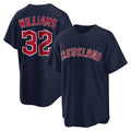 MATTH C.Guardians #32 Gavin Williams Player Navy Game Home Stitched Jerseys