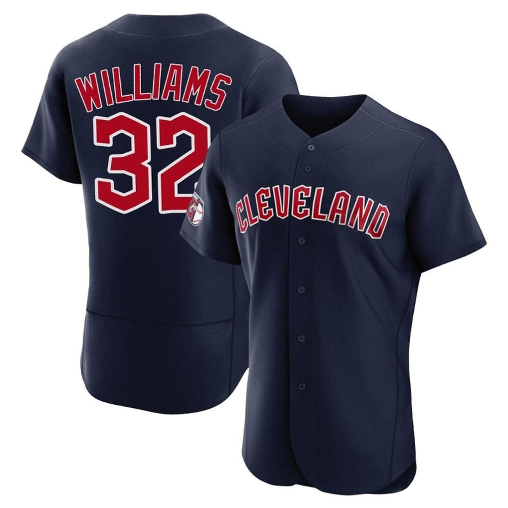 MATTH C.Guardians #32 Gavin Williams Player Navy Limited Elite Home Stitched Jerseys