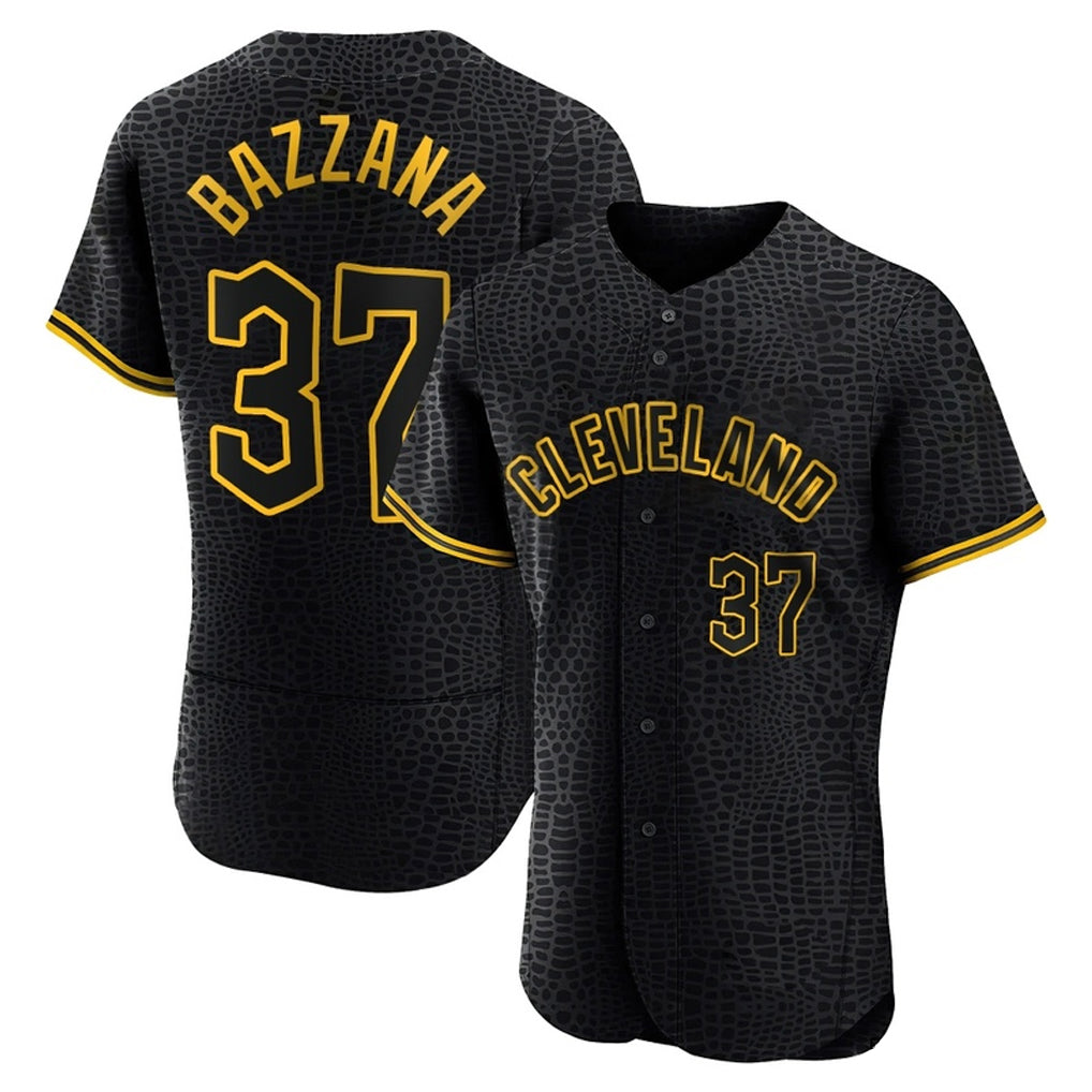 MATTH C.Guardians #37 Travis Bazzana Player Black Snake Skin City Limited Elite Home Stitched Jerseys