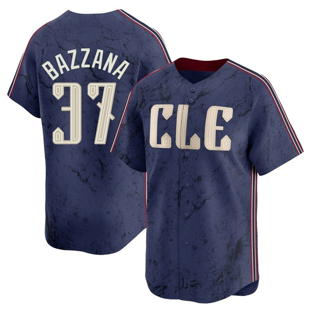 MATTH C.Guardians #37 Travis Bazzana Player Navy City Connect Limited Home Stitched Jerseys