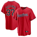 MATTH C.Guardians #37 Travis Bazzana Player Red Home Game Stitched Jerseys