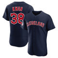 MATTH C.Guardians #38 Steven Kwan Player Navy Limited Elite Home Stitched Jerseys