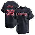 MATTH C.Guardians #38 Steven Kwan Player Navy Limited Home Game Stitched Jerseys