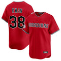 MATTH C.Guardians #38 Steven Kwan Player Red Limited Home Stitched Jerseys