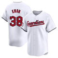 MATTH C.Guardians #38 Steven Kwan Player White Limited Home Stitched Jerseys