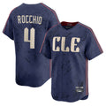MATTH C.Guardians #4 Brayan Rocchio Player Navy City Connect Limited Home Stitched Jerseys