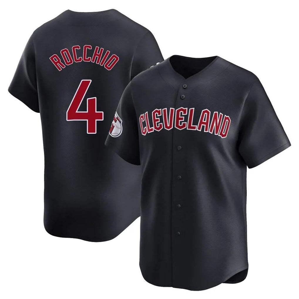 MATTH C.Guardians #4 Brayan Rocchio Player Navy Limited Home Game Stitched Jerseys