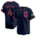MATTH C.Guardians #4 Brayan Rocchio Player Navy Limited Home Stitched Jerseys
