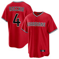 MATTH C.Guardians #4 Brayan Rocchio Player Red Home Game Stitched Jerseys