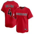 MATTH C.Guardians #4 Brayan Rocchio Player Red Limited Home Stitched Jerseys