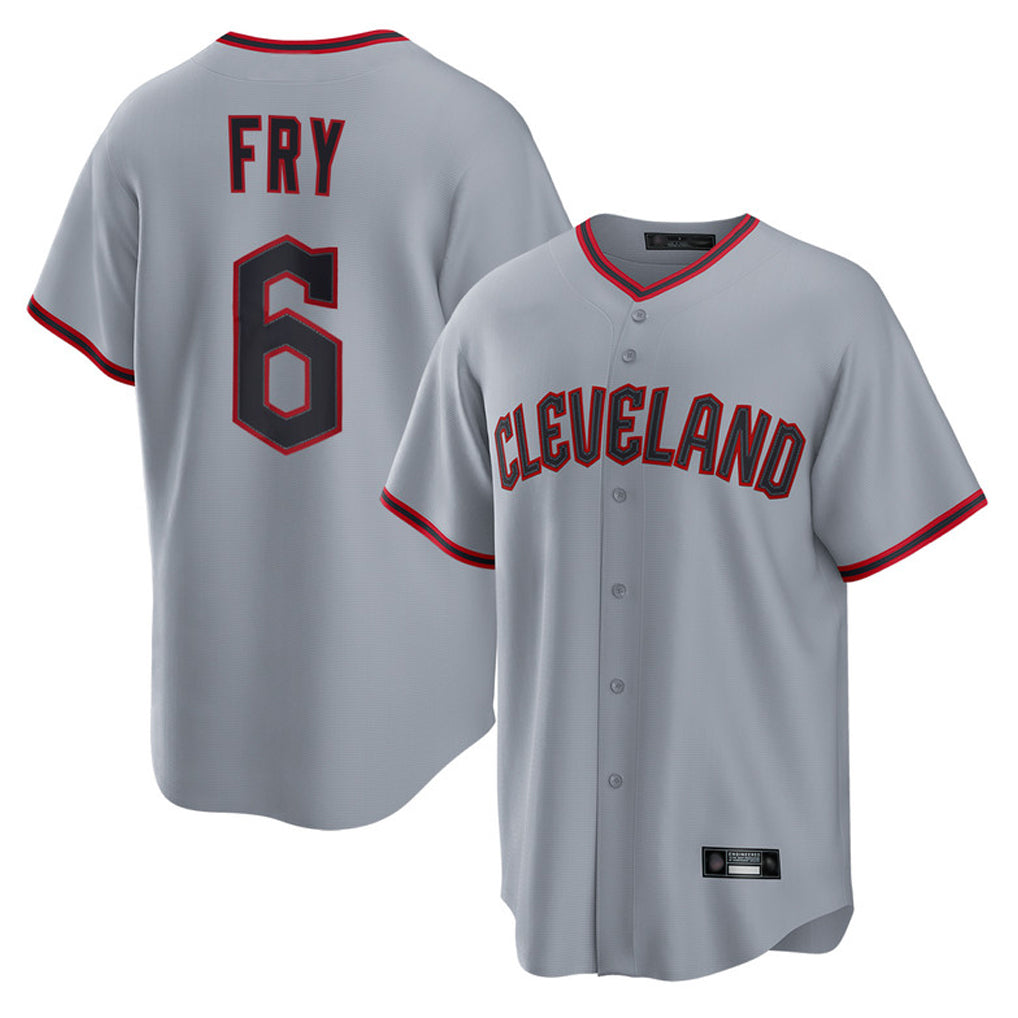 MATTH C.Guardians #6 David Fry Player Gray Home Game Stitched Jerseys