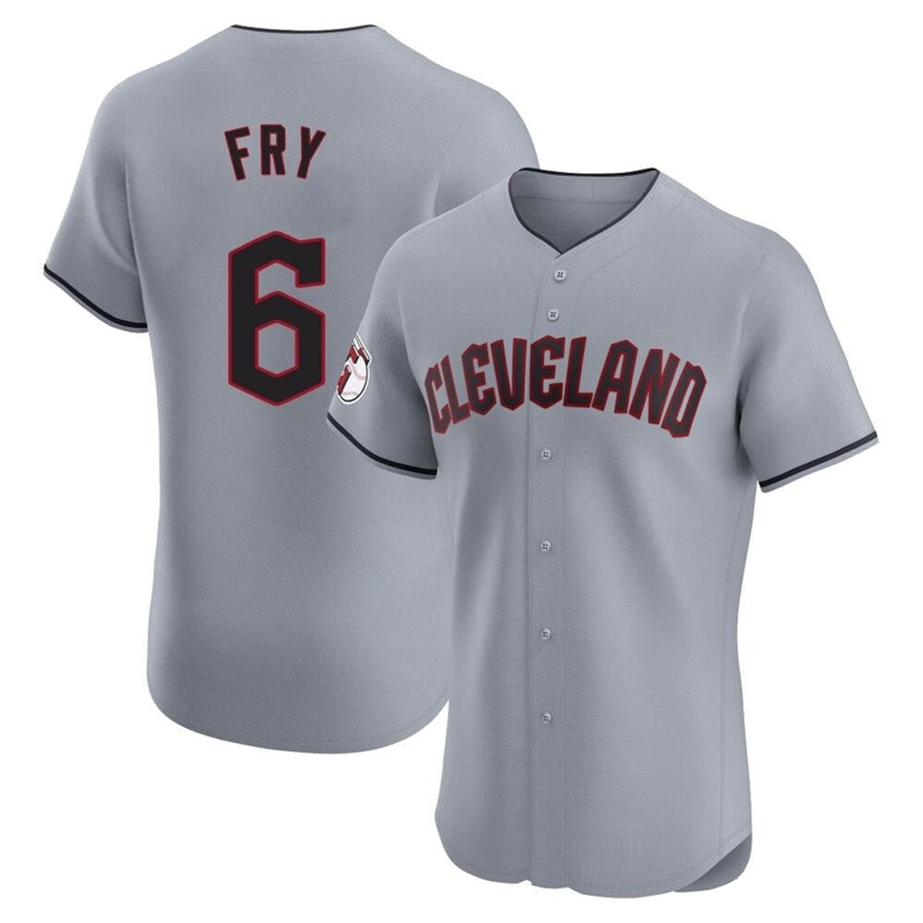 MATTH C.Guardians #6 David Fry Player Gray Road Limited Elite Home Stitched Jerseys