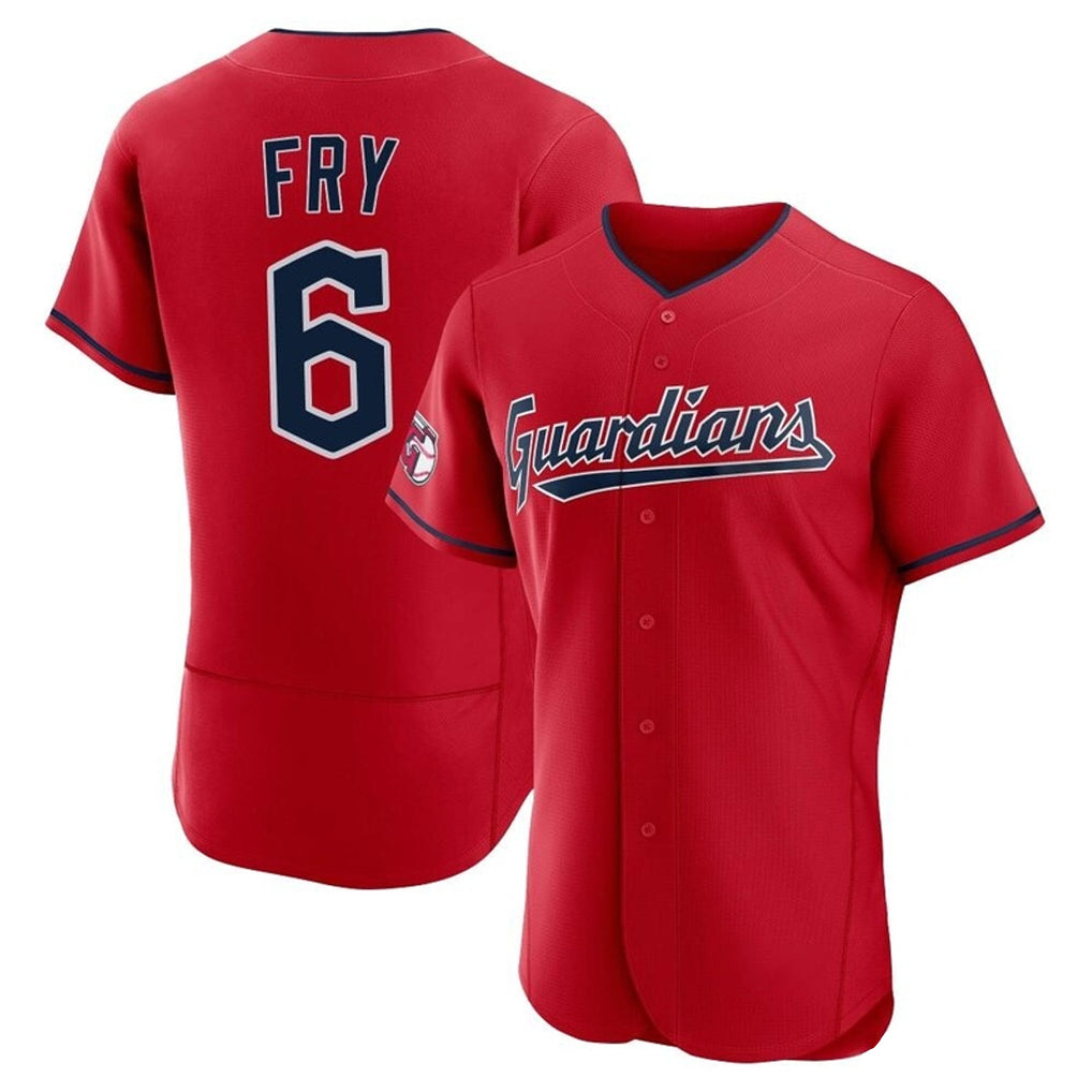MATTH C.Guardians #6 David Fry Player Red Limited Elite Home Stitched Jerseys