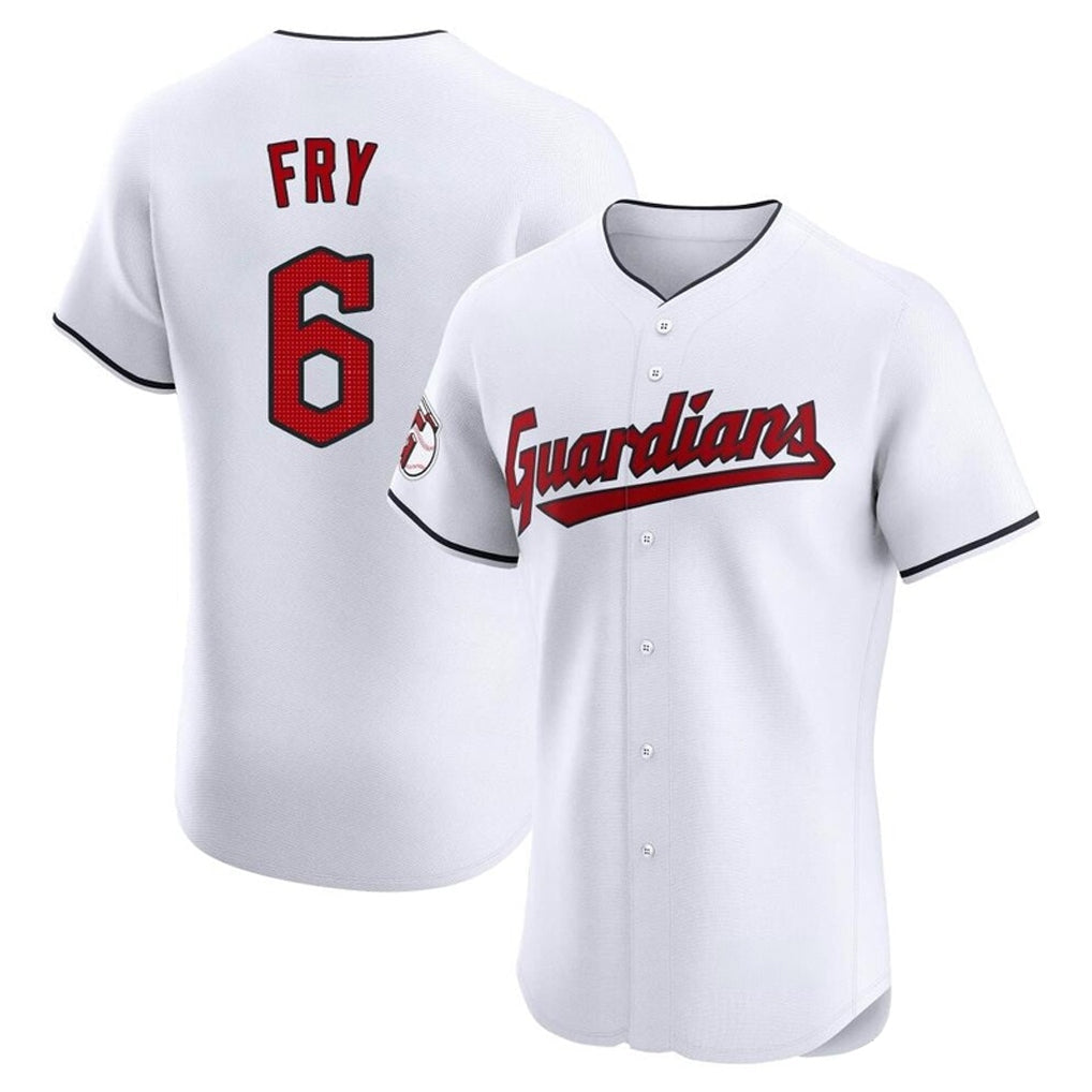 MATTH C.Guardians #6 David Fry Player White Limited Elite Home Stitched Jerseys