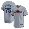 MATTH C.Guardians #75 Connor Brogdon Player Gray Road Limited Home Game Stitched Jerseys