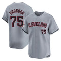 MATTH C.Guardians #75 Connor Brogdon Player Gray Road Limited Home Stitched Jerseys