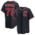 MATTH C.Guardians #75 Connor Brogdon Player Navy Home Game Stitched Jerseys