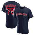 MATTH C.Guardians #75 Connor Brogdon Player Navy Limited Elite Home Stitched Jerseys