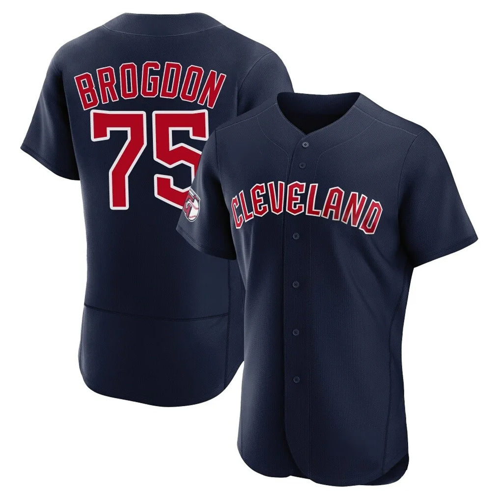 MATTH C.Guardians #75 Connor Brogdon Player Navy Limited Elite Home Stitched Jerseys