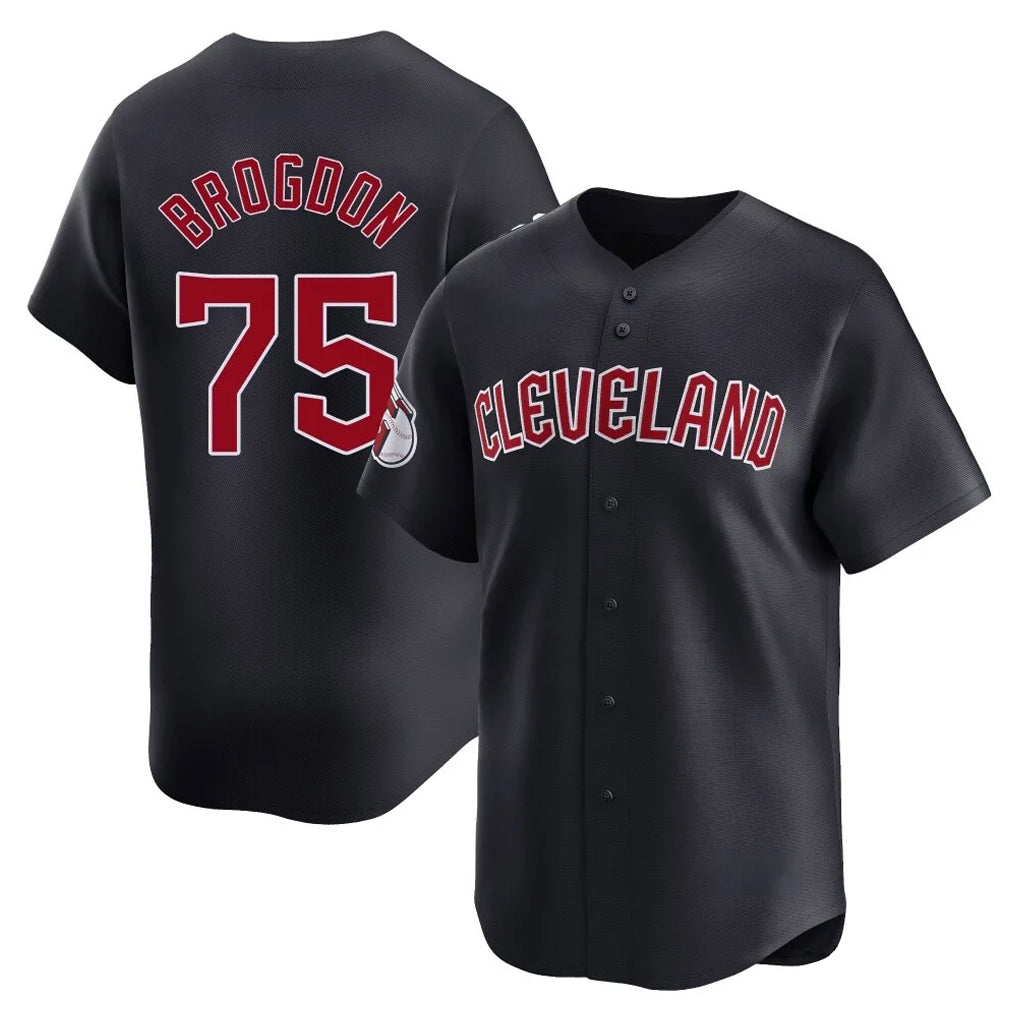 MATTH C.Guardians #75 Connor Brogdon Player Navy Limited Home Game Stitched Jerseys