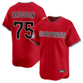 MATTH C.Guardians #75 Connor Brogdon Player Red Limited Home Stitched Jerseys