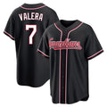 MATTH C.Guardians #7 George Valera Player Black Fashion Out Home Game Stitched Jerseys