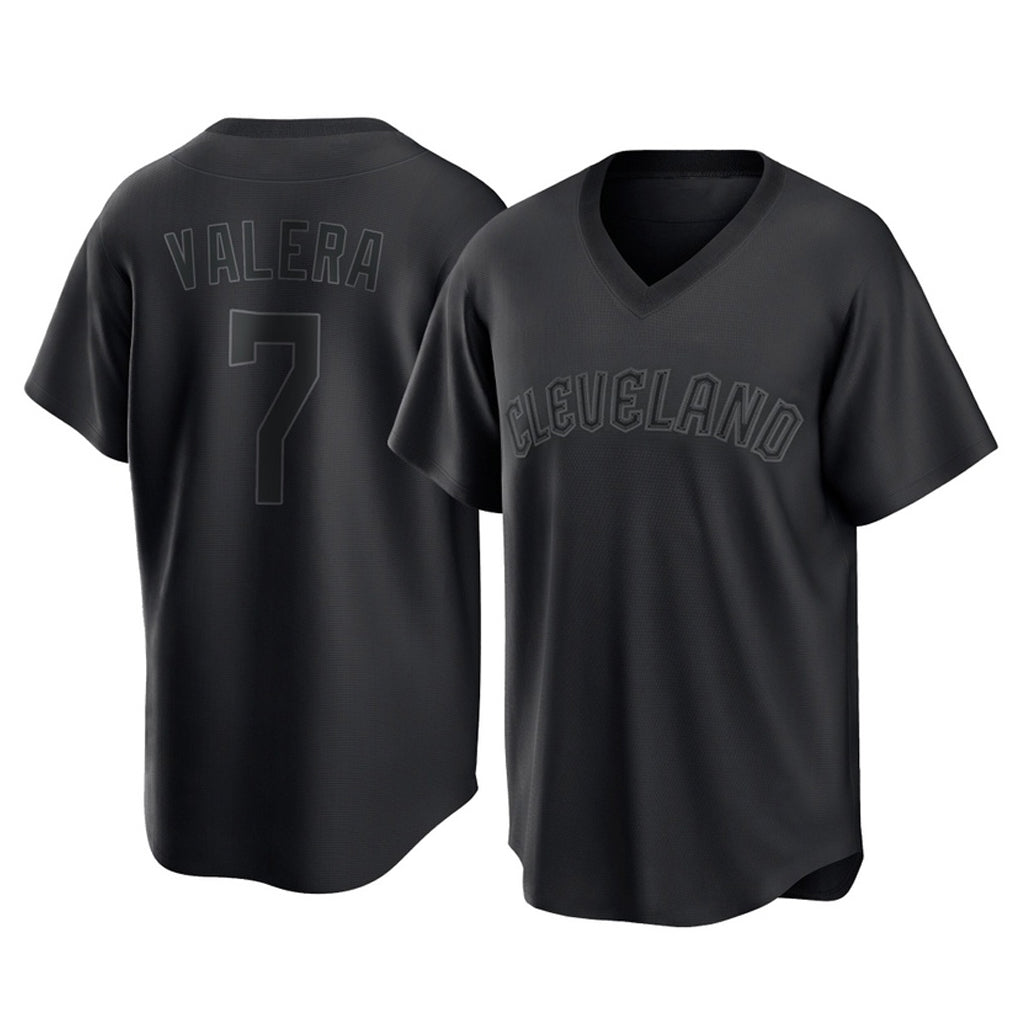 MATTH C.Guardians #7 George Valera Player Black T-shirt Home Game Stitched Jerseys