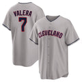 MATTH C.Guardians #7 George Valera Player Gray Game Home Stitched Jerseys