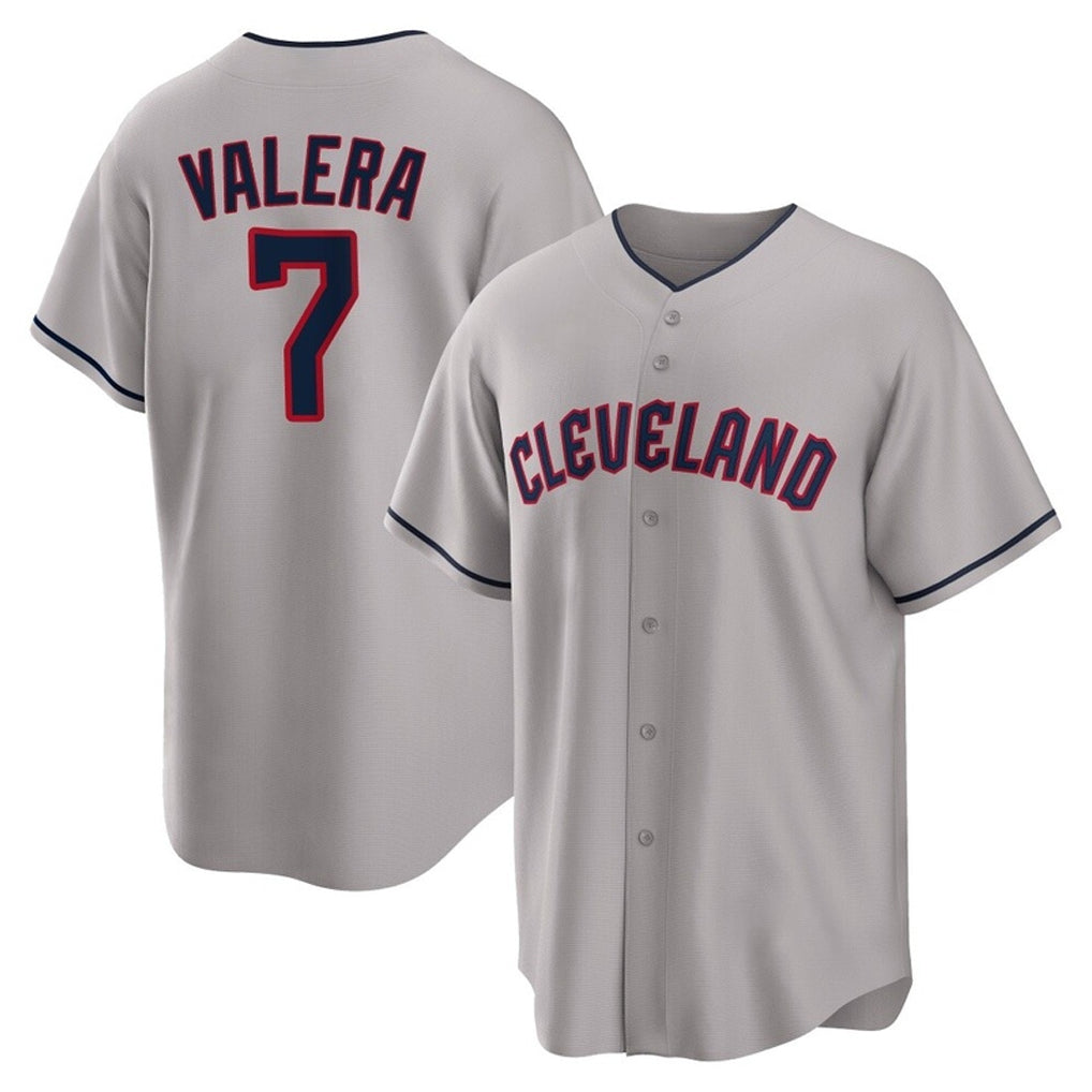 MATTH C.Guardians #7 George Valera Player Gray Game Home Stitched Jerseys