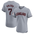 MATTH C.Guardians #7 George Valera Player Gray Road Limited Elite Home Stitched Jerseys