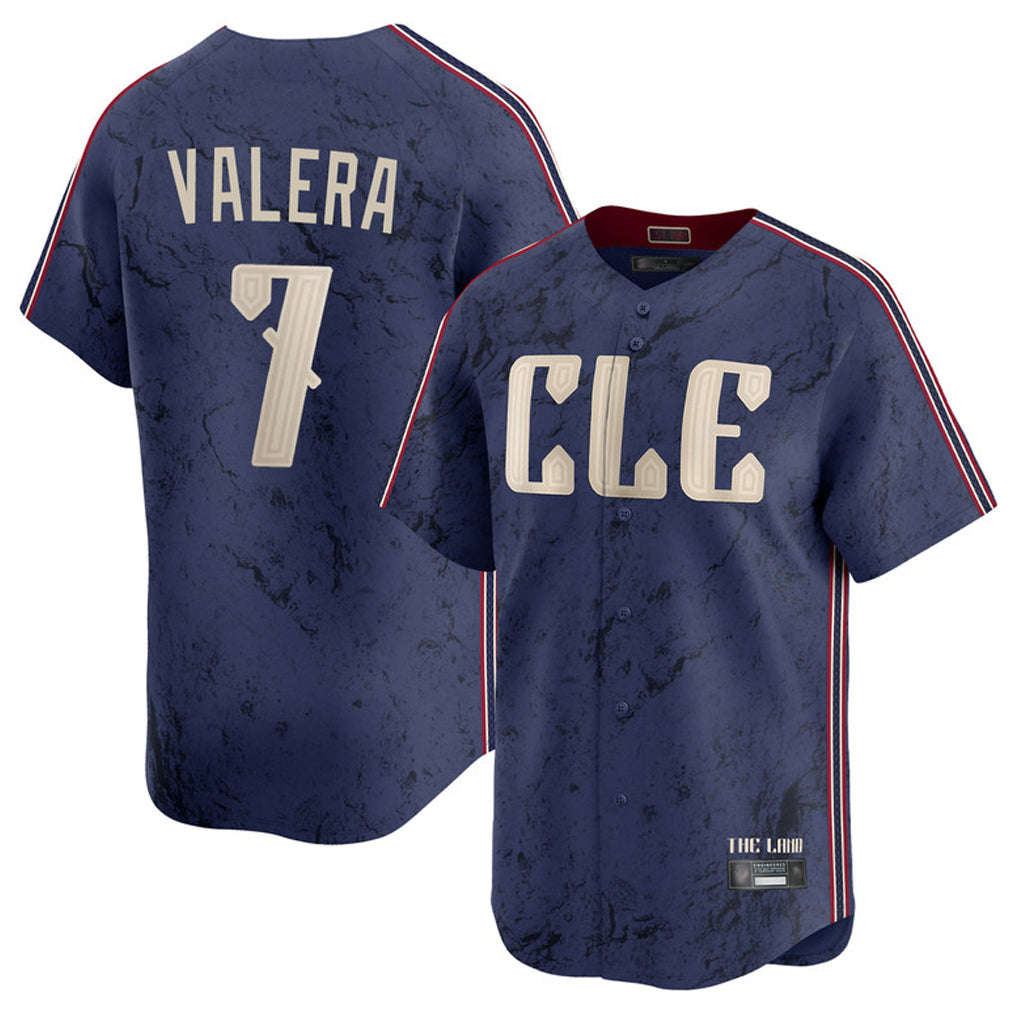 MATTH C.Guardians #7 George Valera Player Navy City Connect Limited Home Stitched Jerseys