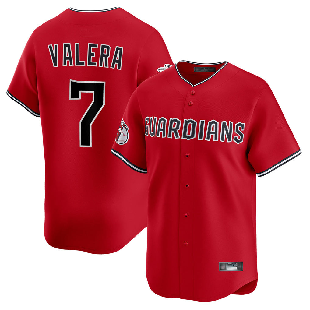 MATTH C.Guardians #7 George Valera Player Red Limited Home Stitched Jerseys