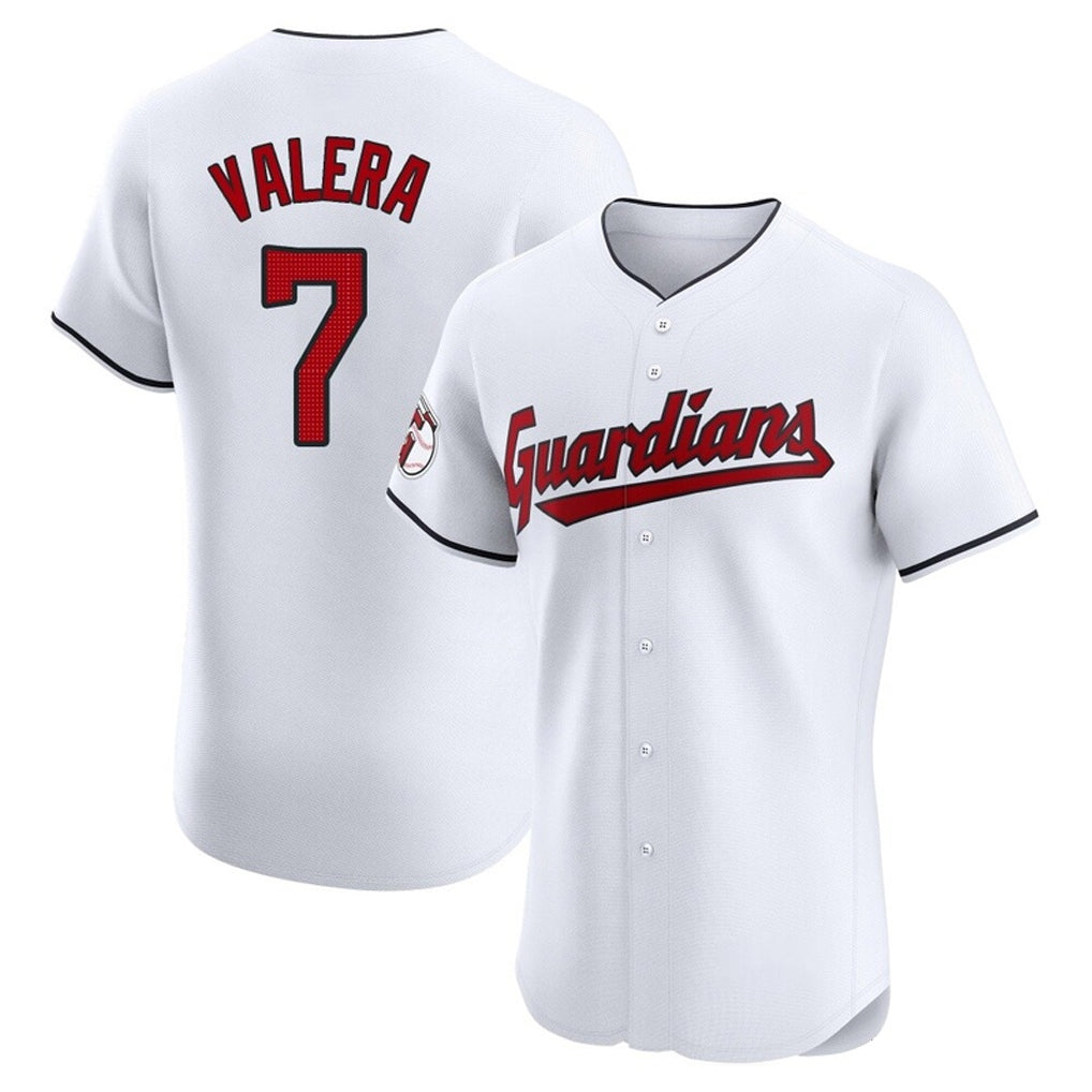MATTH C.Guardians #7 George Valera Player White Limited Elite Home Stitched Jerseys
