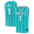 MATTH C.Hornets #1 LaMelo Ball  Teal Fast Break Replica Jerseys - Icon Edition