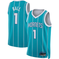 MATTH C.Hornets #1 LaMelo Ball  Teal Swingman Jerseys - Icon Edition