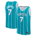 MATTH C.Hornets #7 Kon Knueppel  Teal 2025  Draft First Round Pick Fast Break Replica Jerseys - Icon Edition