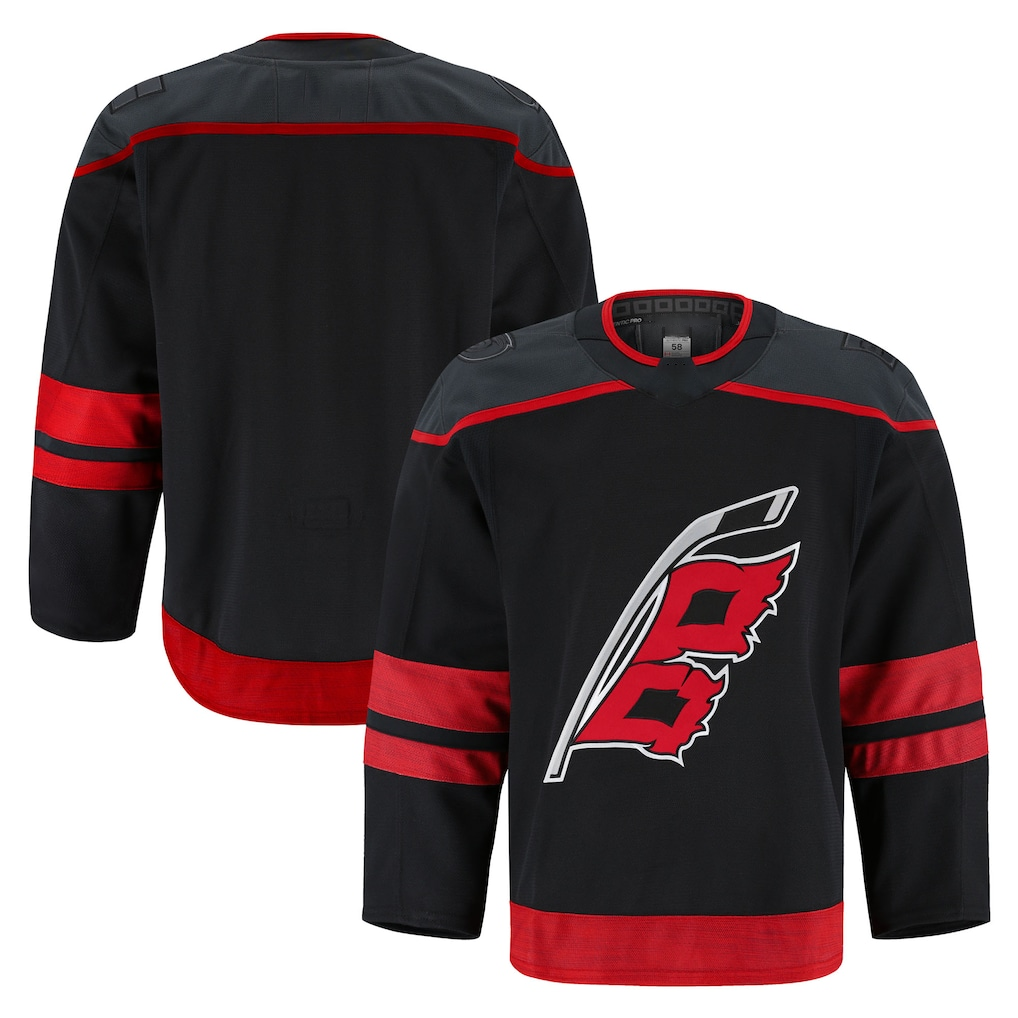 MATTH C.Hurricanes Black Home Authentic Pro Stitched Jerseys