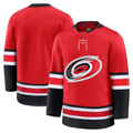 MATTH C.Hurricanes Red Alternate Premium Stitched Jerseys