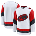 MATTH C.Hurricanes White Away Premium Stitched Jerseys