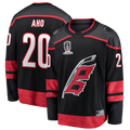 MATTH C.Hurricanes #20 Sebastian Aho Black 2026 Stanley Cup Champions Home Breakaway Stitched Jerseys