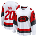 MATTH C.Hurricanes #20 Sebastian Aho White Away Breakaway Stitched Jerseys