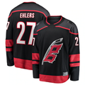 MATTH C.Hurricanes #27 Nikolaj Ehlers Black Home Breakaway Stitched Jerseys