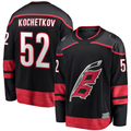 MATTH C.Hurricanes #52 Pyotr Kochetkov Black Home Premier Breakaway Player Stitched Jerseys