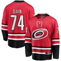 MATTH C.Hurricanes #74 Jaccob Slavin Red Alternate Breakaway Player Stitched Jerseys