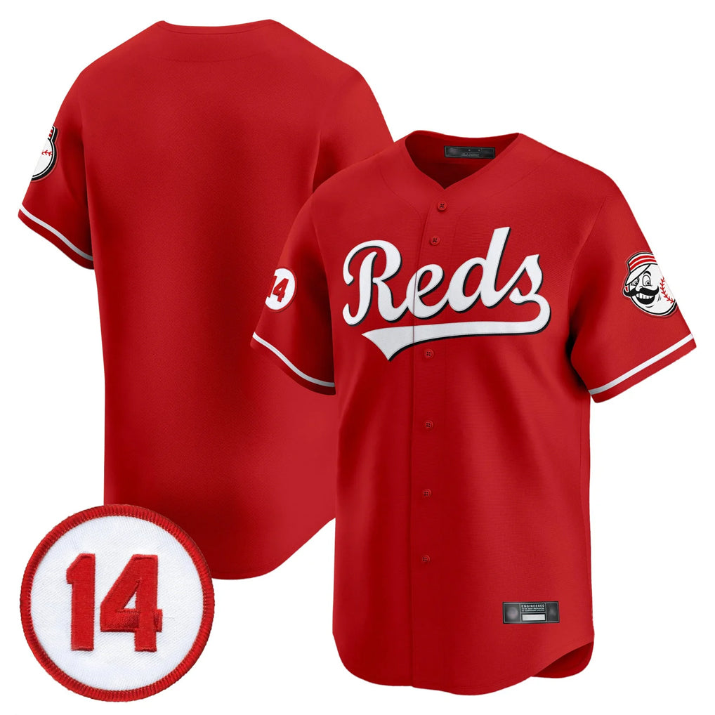MATTH C.Reds Red Vapor Premier Limited Home Blank Player Stitched Jerseys
