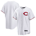 MATTH C.Reds White Home Game Blank Player Stitched Jerseys
