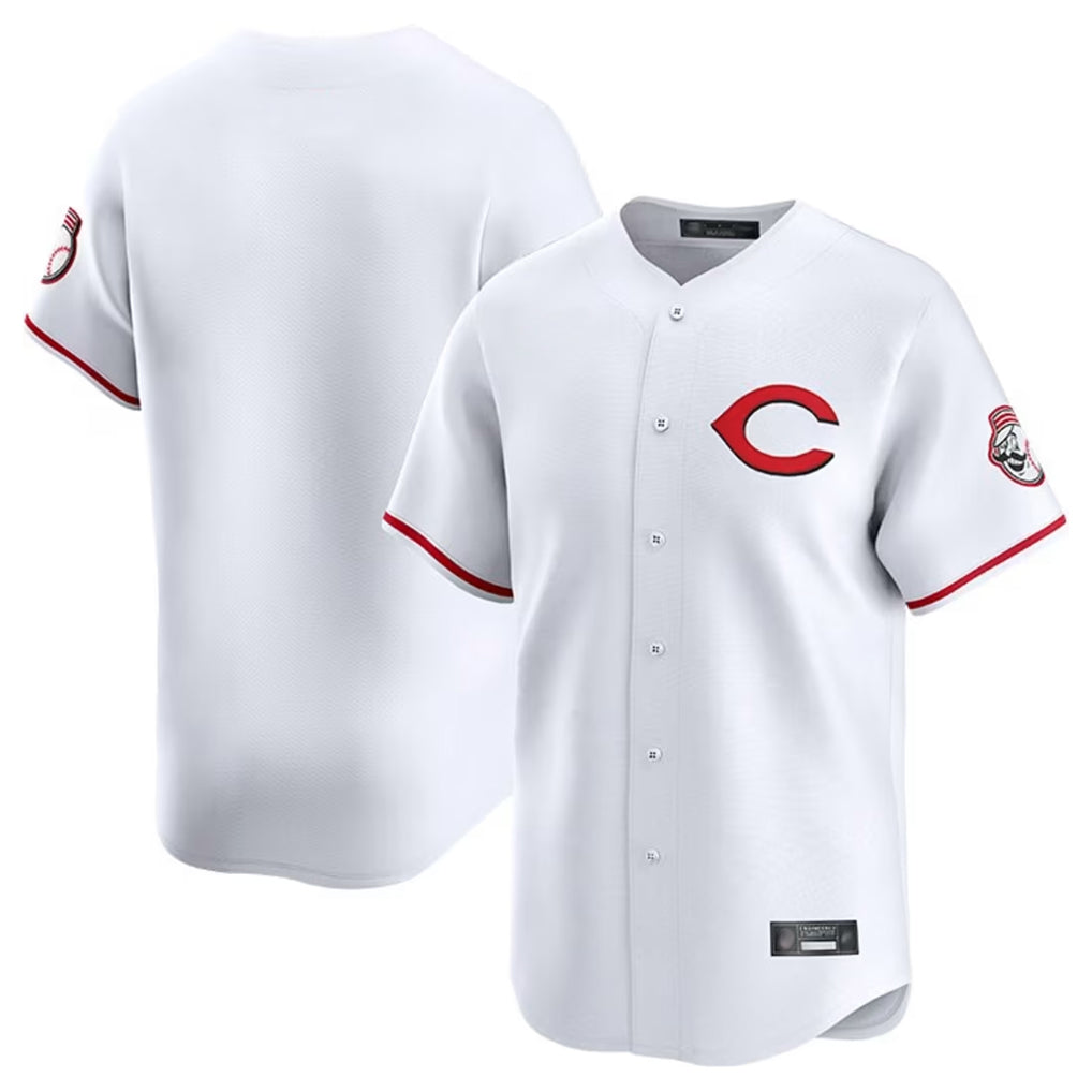MATTH C.Reds White Limited Home Blank Player Stitched Jerseys